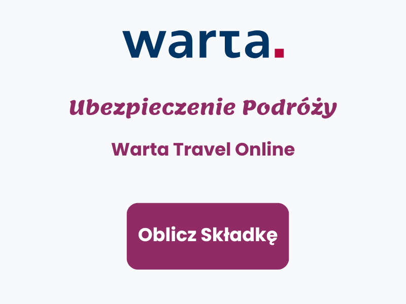 Ubezpieczenie turystyczne Warta Travel Online